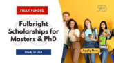 Fully Funded Masters And Phd Scholarships In USA